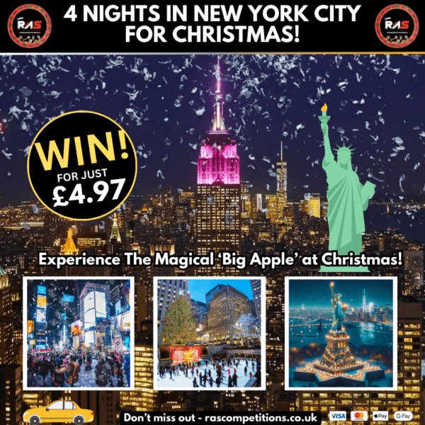 Win A Holiday To NYC For Christmas!🗽🍎🎅